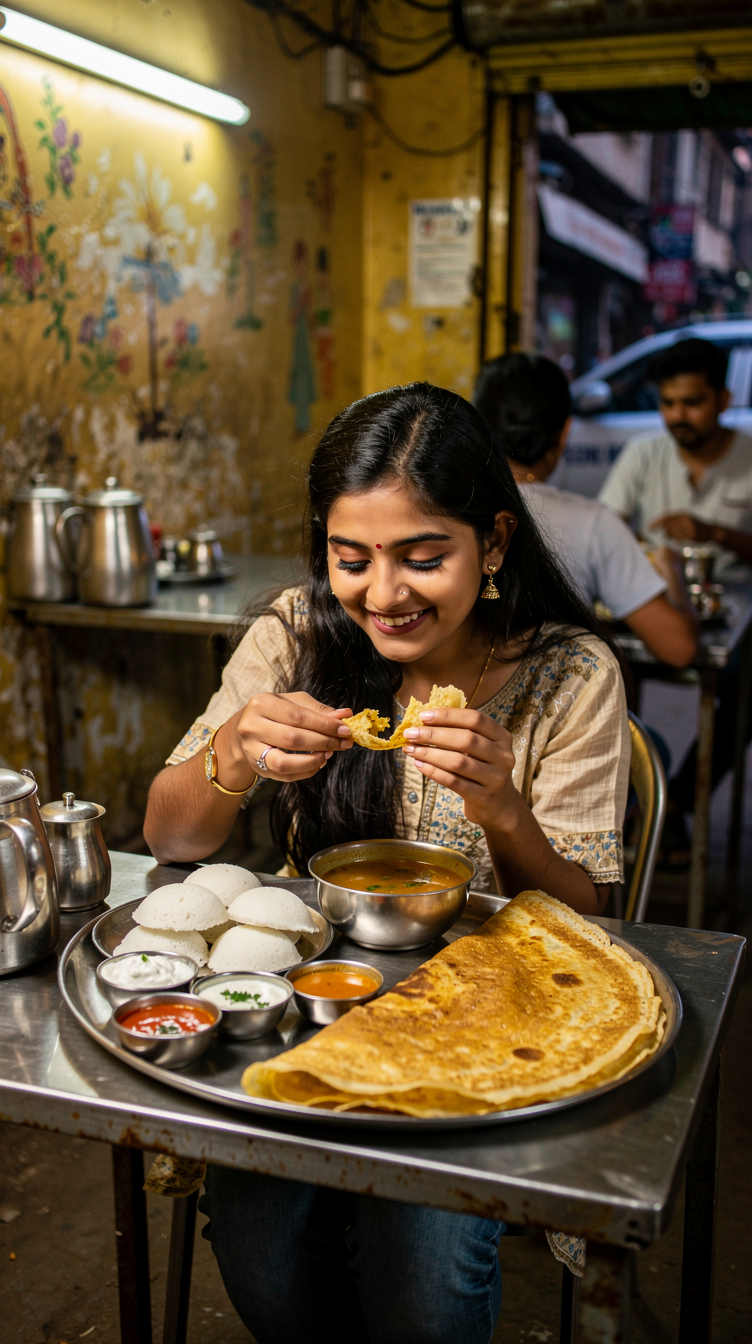 Ultimate South Indian Food Mukbang Mukbang in Dhaba