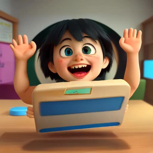3D animation, toddlers journeying through colorful, imaginative world, each letter of the alphabet transformed into playful, lively characters. High levels of interaction, laughter, forceful exploration. Toddlers inquisitive, excited faces, delightful discovery, enriched learning environment, diverse shapes. Friendly, approachable letter characters. Use of bold contrast, bright, joyful ambiance, soft shadows. Pixar's playful storytelling and Hayao Miyazaki's imagination
