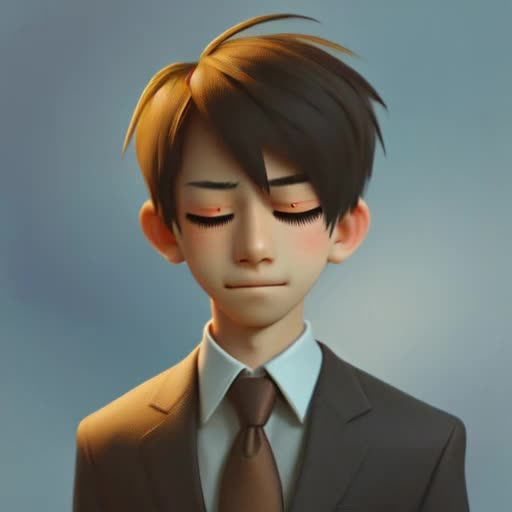 Captivating Eye Blinking A Fascinating Study on a Boys Expressions