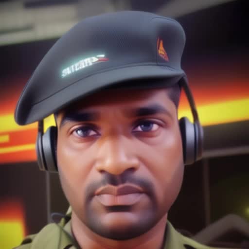 Streamer Siddharth, engaging with audience, dynamic overlay graphics, glowing LED gaming setup, multiple monitor display, smooth transition effects, trending online game interface, high-energy, live streaming atmosphere, gamer headset, streaming in 4k, vivid color palette, action-packed gameplay, personalized gamer logo, OBS studio controls visible, by Beeple and Maciej Kuciara