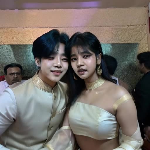 BTS Jimin with his indian wife