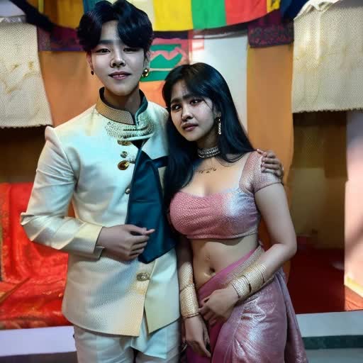 Bts jimin with an indian wife