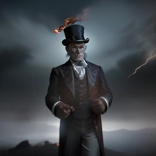 photographic,extremely high quality high detail RAW photo,Soul Healer Alpha rendering,global illumination,Volumetric lighting,no ugly face , no glitches,no extra limbs,no deformities  ABRAHAM LINCOLN  in iconic top hat, tailcoat, intense mid-strike pose against vampires, Civil War attire, supernatural fantasy elements, dark, moody, moonlit night, horror theme, cinematic lighting, meticulously crafted period costumes, dynamic action scene, influenced by Greg Capullo, Mike Mignola style