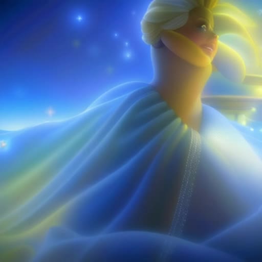 Actress channeling Elsa from Frozen, snowflakes gently descending, performance, emotive singing, intermittent standing, photorealistic, cinematic quality, winter backdrop, spontaneous bursts of singing, dynamic, engaging, atmospheric lighting, softly blurred background, by Disney Pixar animation studio style