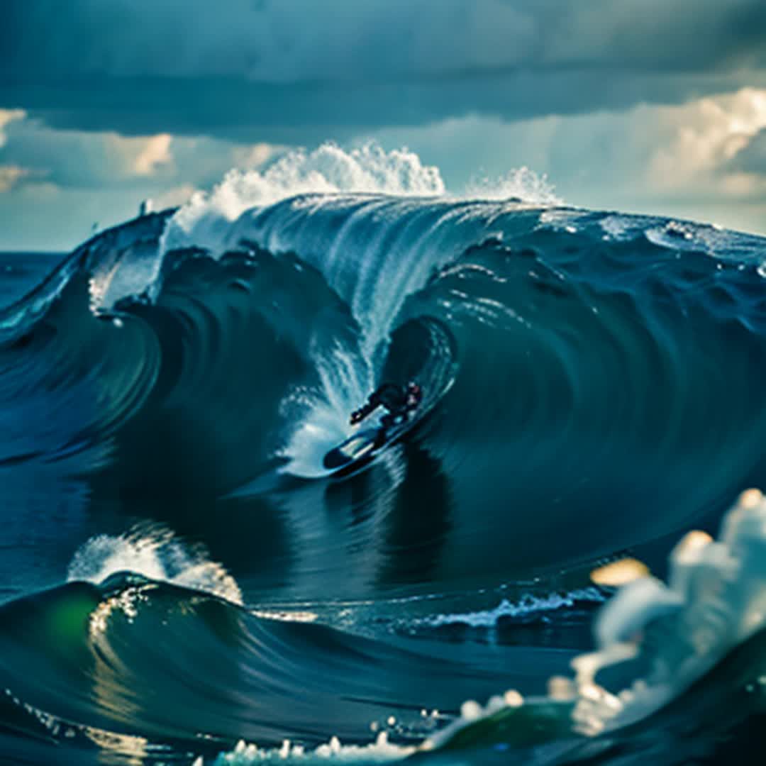 Express the ultimate ride the wave experience Must be clear and beautiful 4k resolution must be award winning 