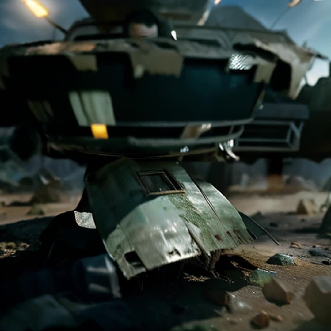 Roswell New Mexico, spaceship wreck, alien technology, desert landscape, scattered debris, mysterious atmosphere, twilight sky, distant mountains, eerie glowing lights, soft shadows, highly detailed, sharp focus, cinematic feel, wideangle shot, surreal and otherworldly, enhanced realism, rendered by octane