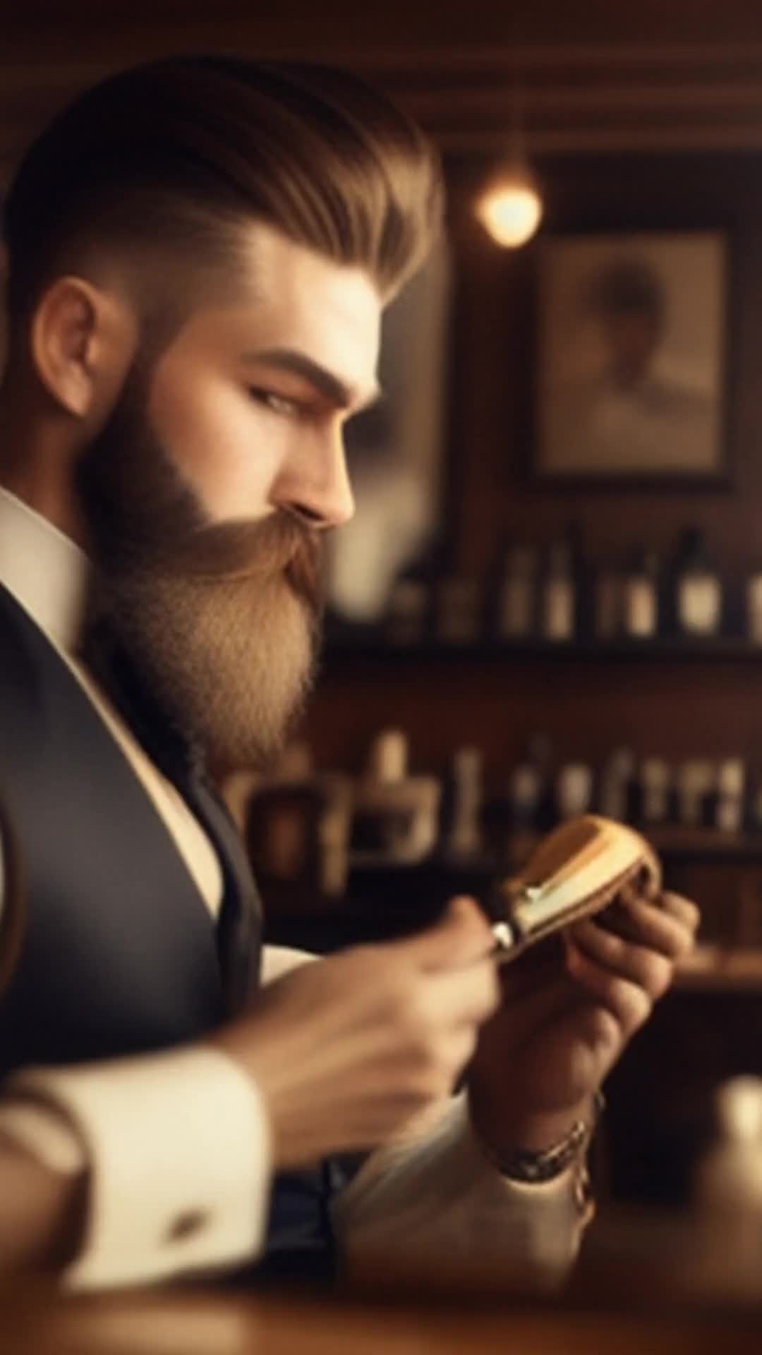 Ever accidentally trimmed your beard unevenly, leaving it lopsided? Always have a good mirror and adequate lighting, and take your time to trim both sides symmetrically for a professional-looking result.