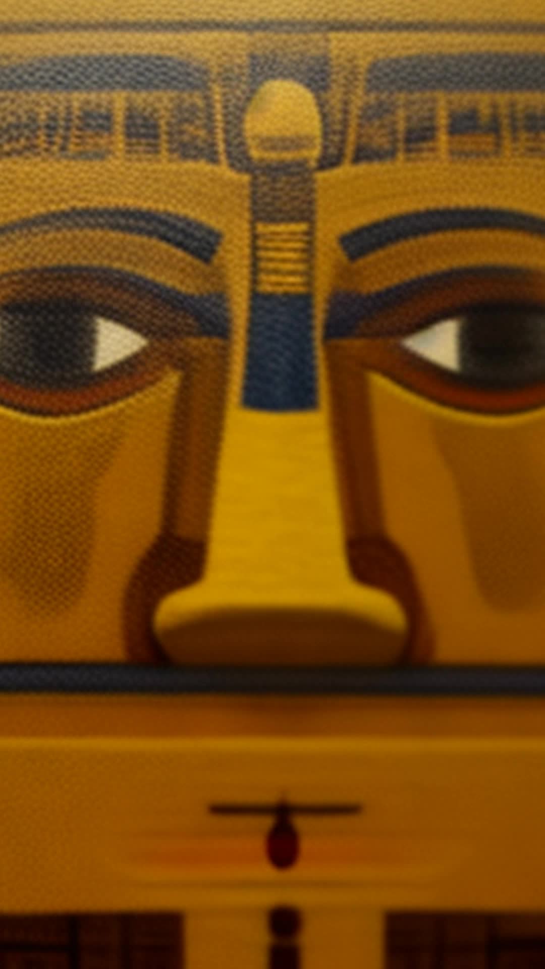 Ancient Egyptians, honey and almond oil in beard care, combating dryness and flakiness, effective ancient grooming techniques, close up, ornate Egyptian bathroom with hieroglyphics and traditional oils