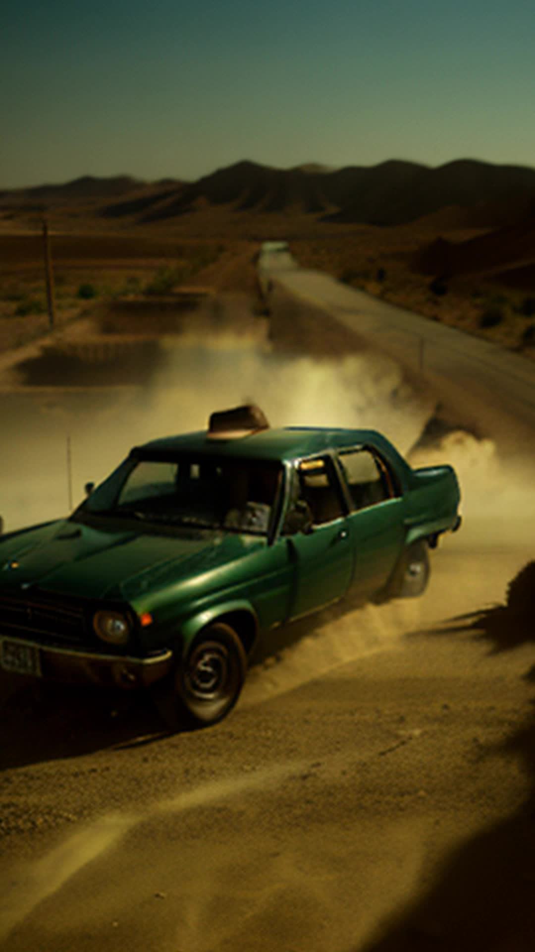 Dusty streets of Dust Hollow bustling with creative activity fpv old Western town capturing eerie final shot of a haunting presence