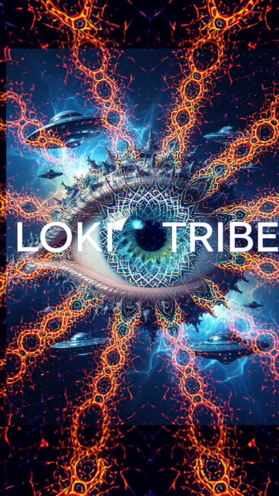 Fractals visual illusions