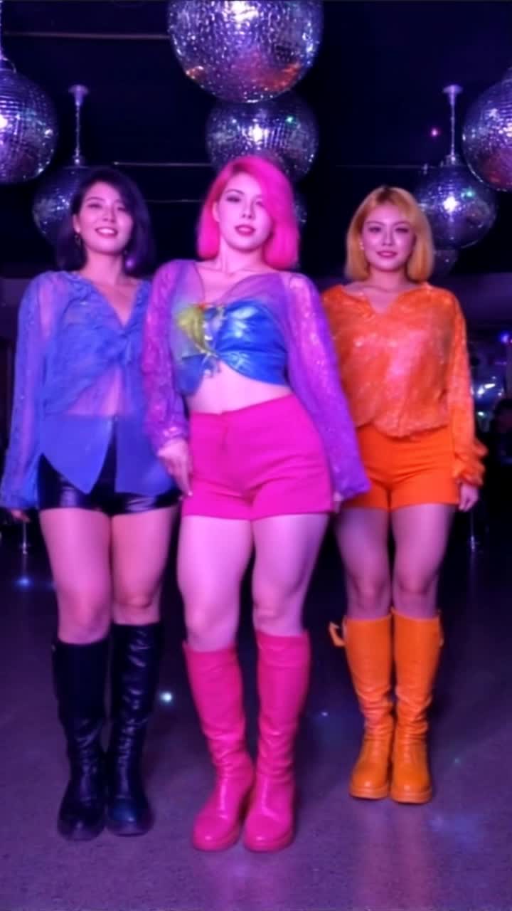 Dance groove shuffle skittles 