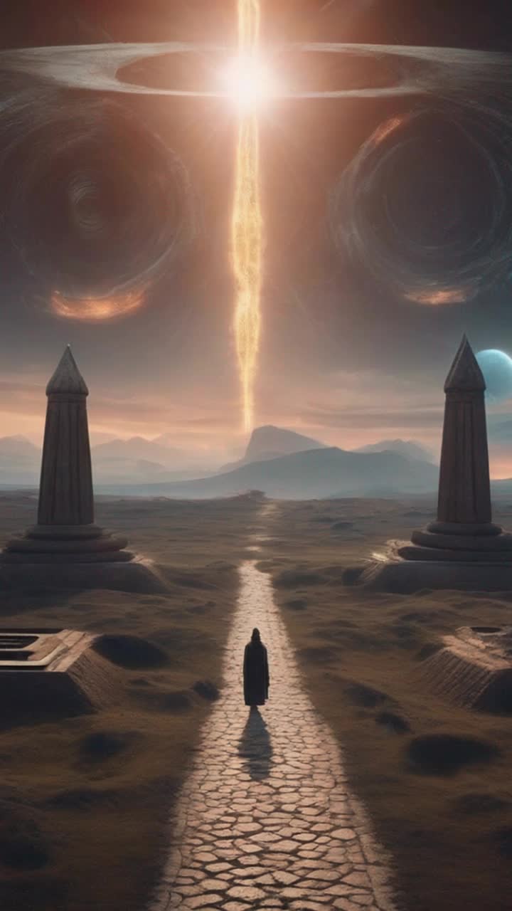 Symbols of the occults opening up paths to different worlds 