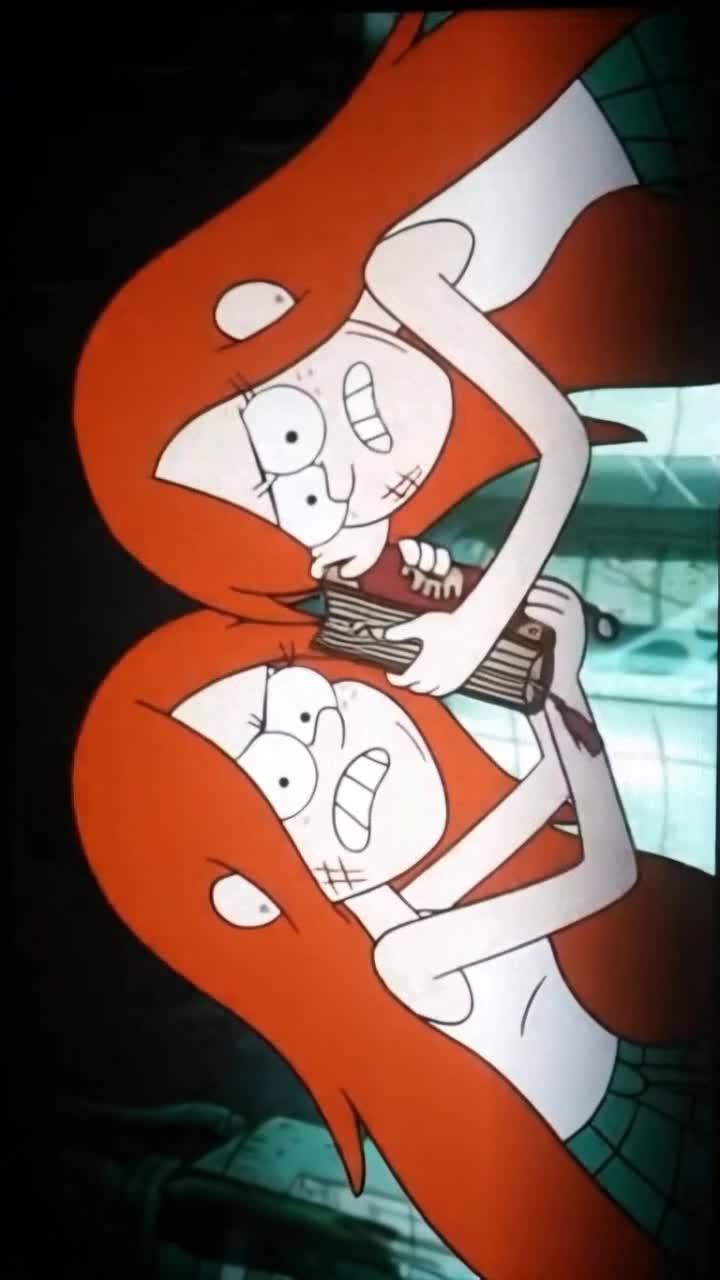 Twins fighting for a book Disney Gravity Falls animation style