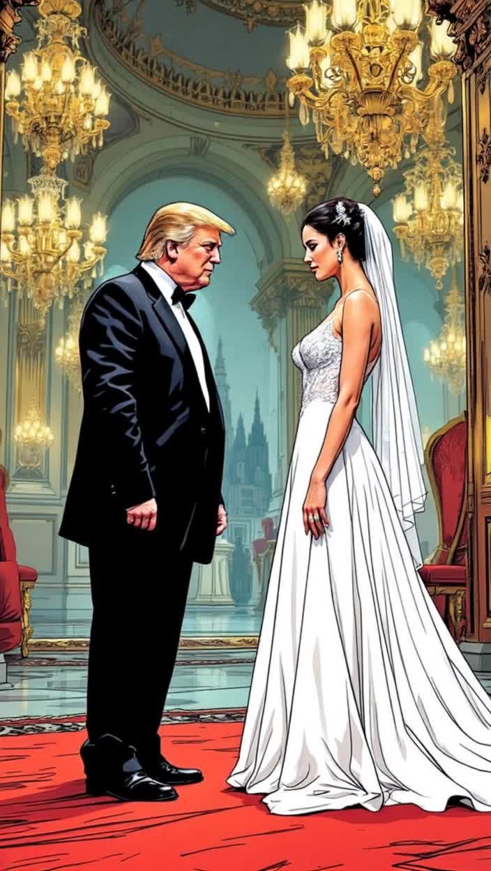 Donald Trump asks Jessica Wallace to marry him