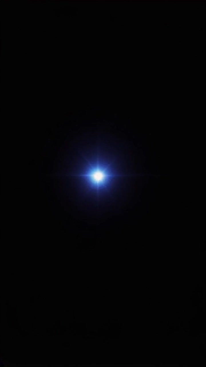 one pulsating pixel in the precise center 