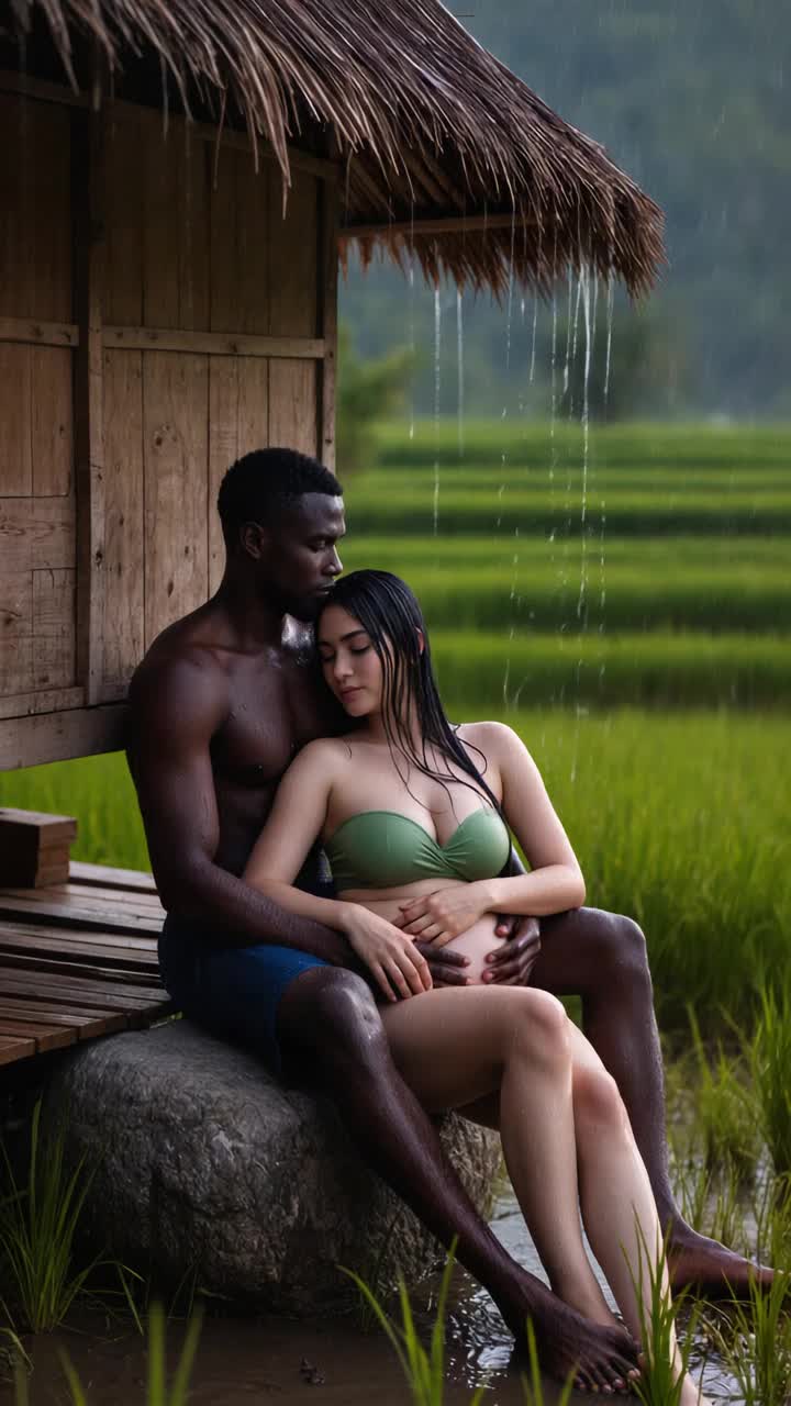 heavy rain, the mans hands massage
