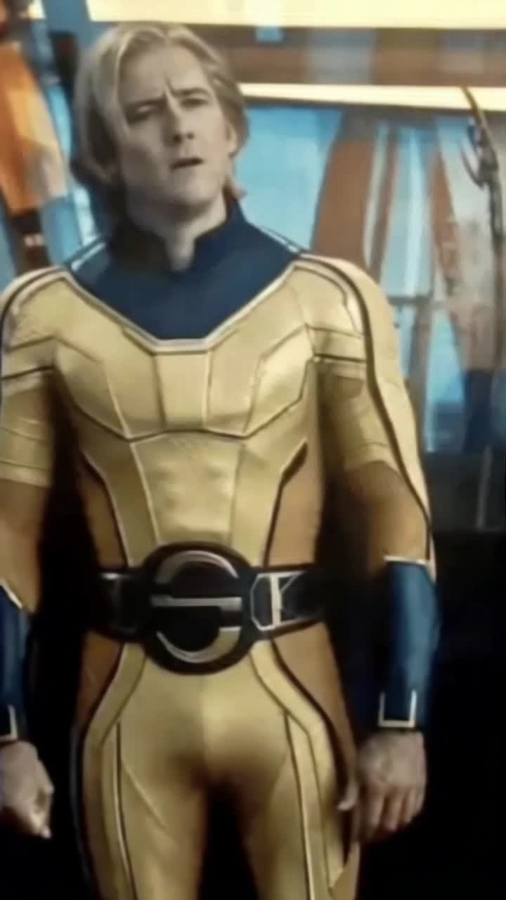 The character is introducing himself as the new most powerful character in the Marvel universe He apologies that he cant always use his powers without turning into the void He promises to make it up the his fans soon