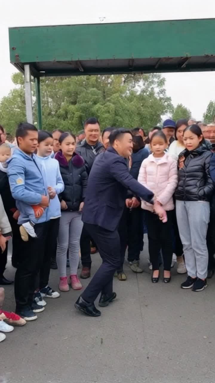Michael Jackson thrusting his hips towards a crowd of parents with their kids and signaling to the parents that he had a lot of money and he is looking pretty homeless and retarded