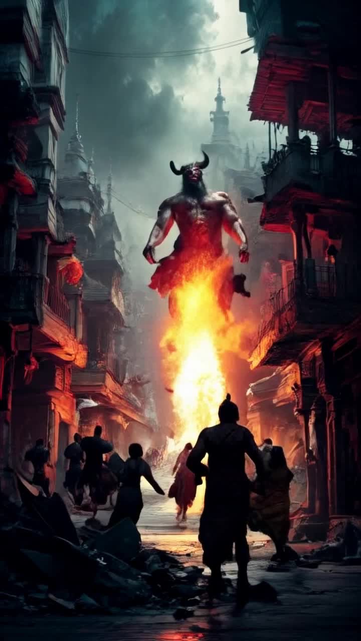 The devil destroying people in India