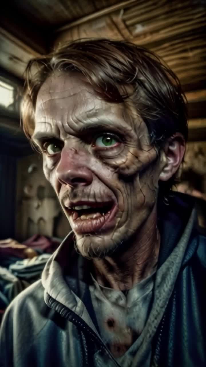 Advanced zombification, spasms and convulsions, burning inside 