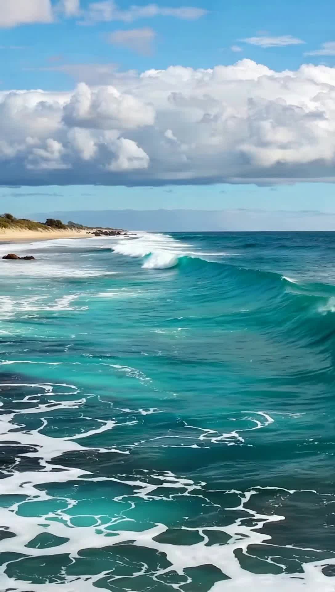 the ebb and flow of the sea