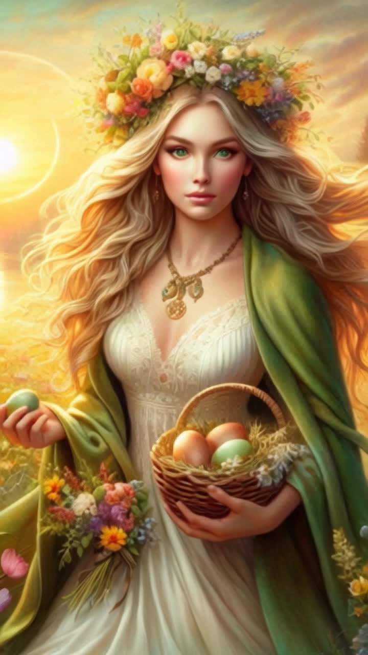 Make Eostre and the bunnies move