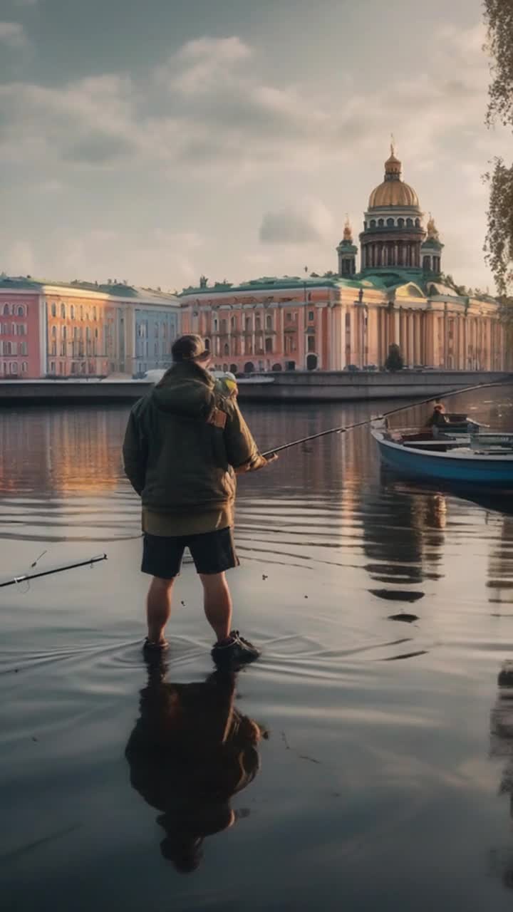 Fishing in st Petersburg 