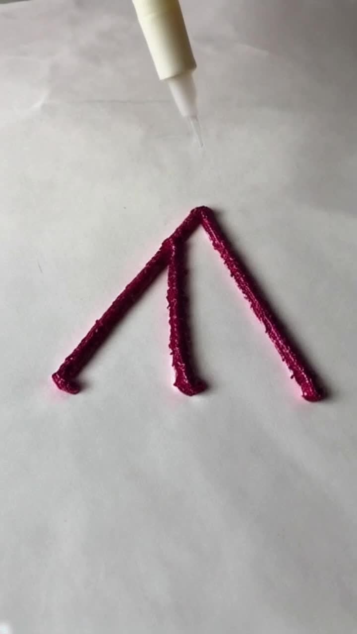 Letter A is coming from air