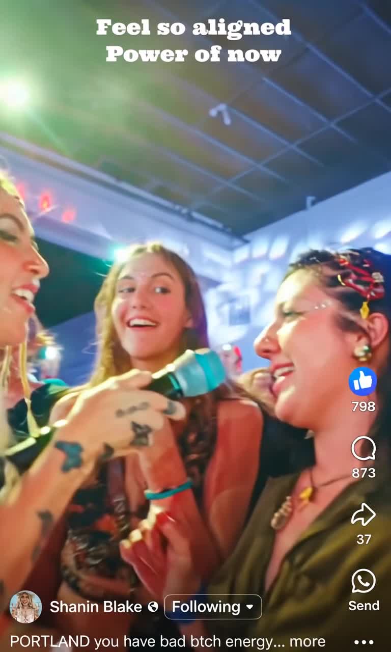 Like button selected in social media outlet