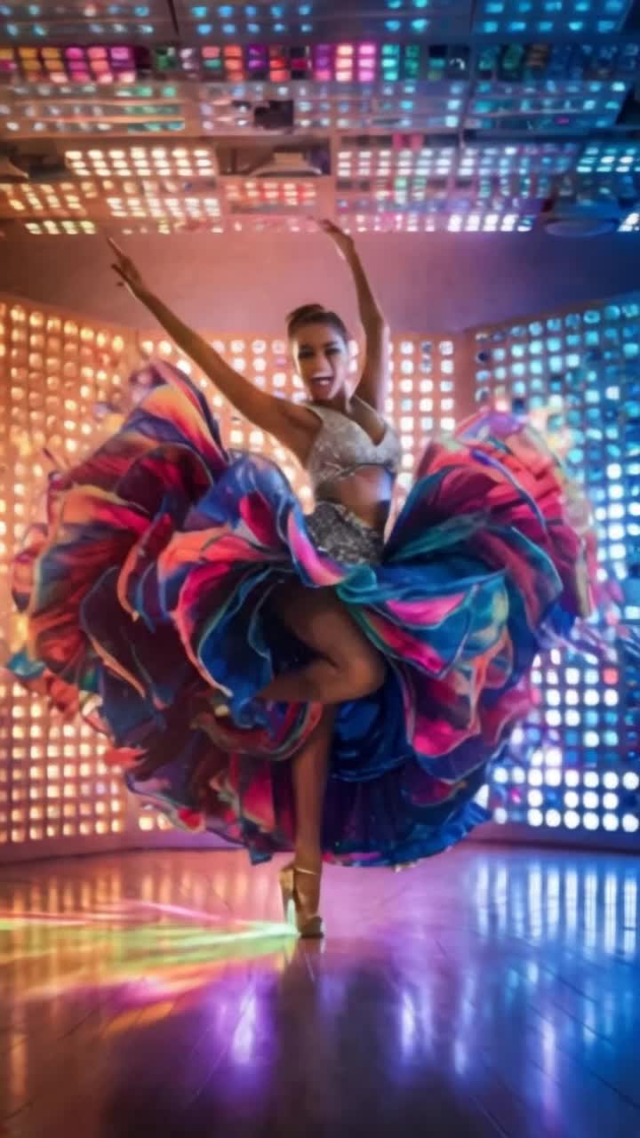 dancing woman