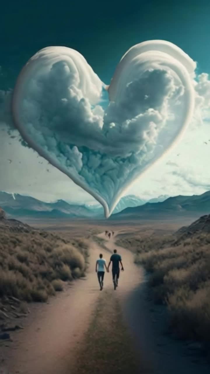 man and woman walking down road holding hands