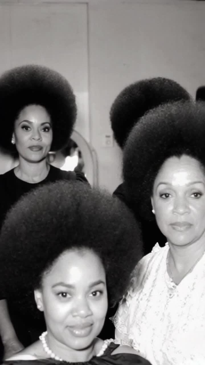 1968 hair salon women with big beehive hairdo