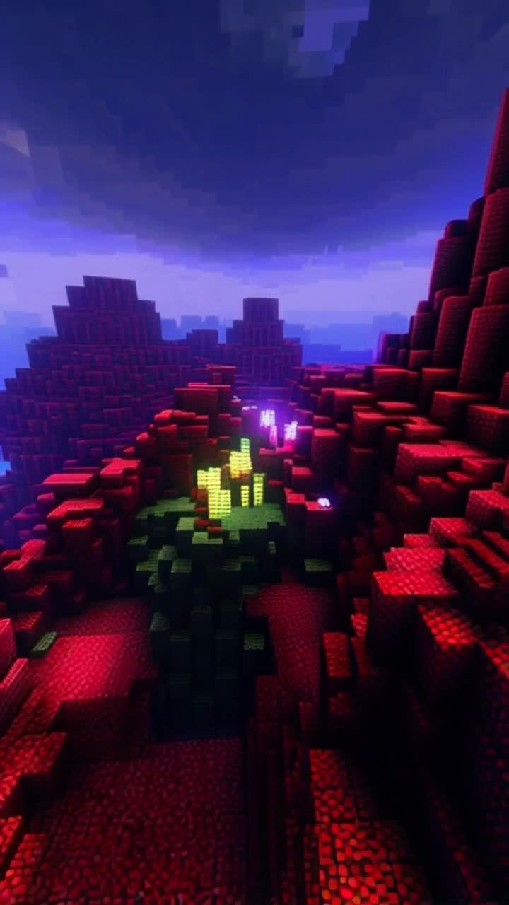 Blocky avatars crafting vibrant landscapes navigating pixelated worlds exploring caverns hiding from creepers glowing with neon colors vast terrains filled with cubic mountains infinite skies above them vibrant biomes transforming into stunning realities dynamic weather patterns shifting day to night enchanting musical notes melding with sounds of nature creating a rich immersive experience