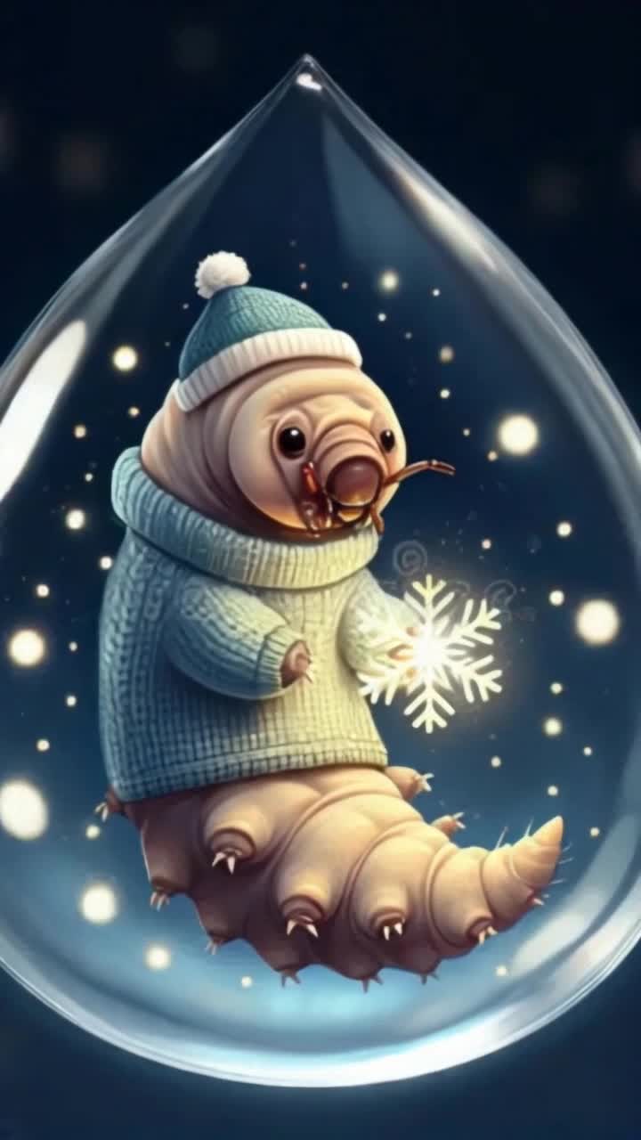 microscopic tardigrades 