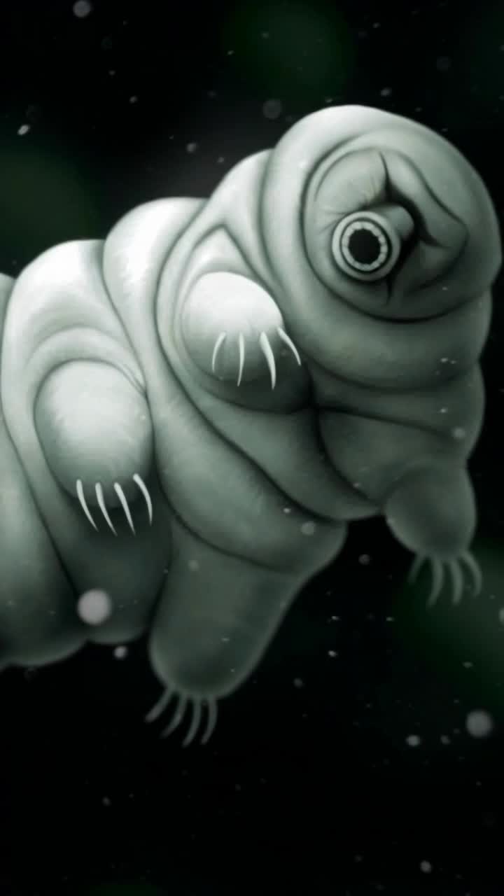 microscopic tardigrades 