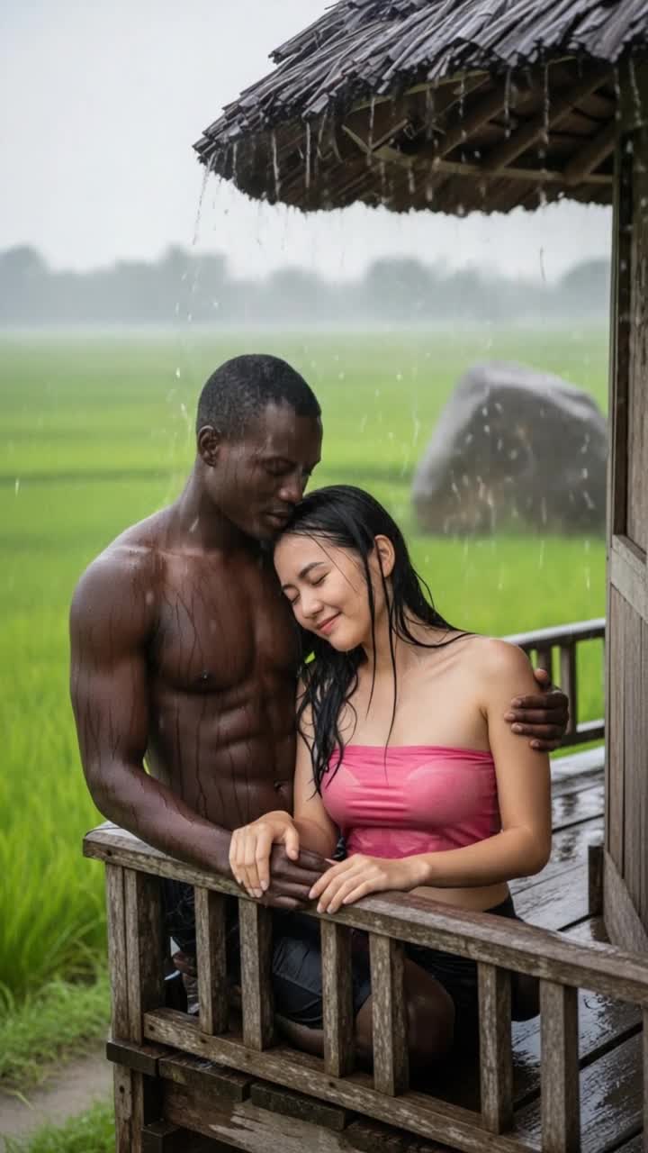 heavy rain, the mans hands massage