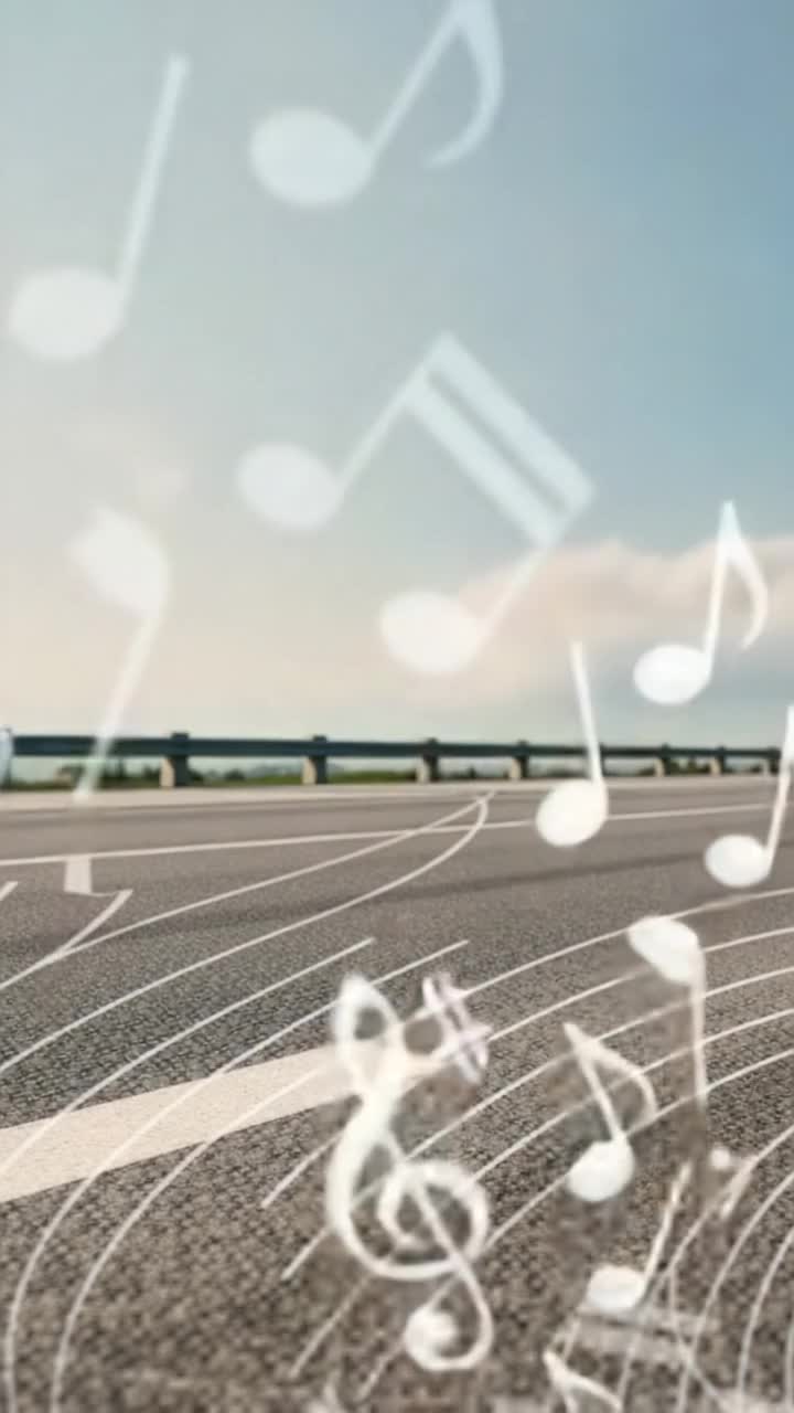 make the music notes move