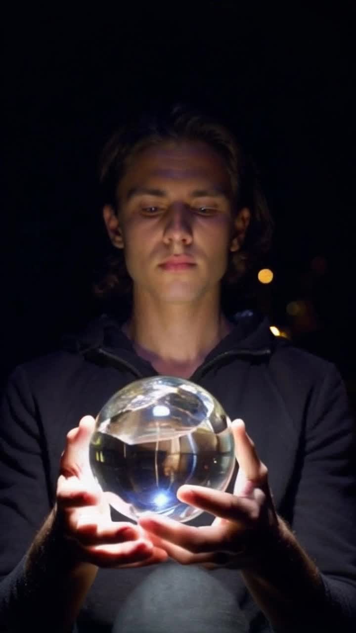 FINE A CRYSTAL BALL, THEN,  AND IT BETTER BE GOOD