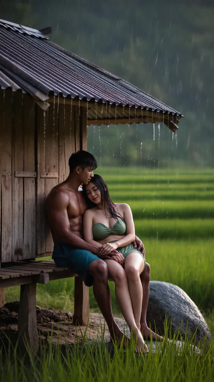 heavy rain, the mans hands massage