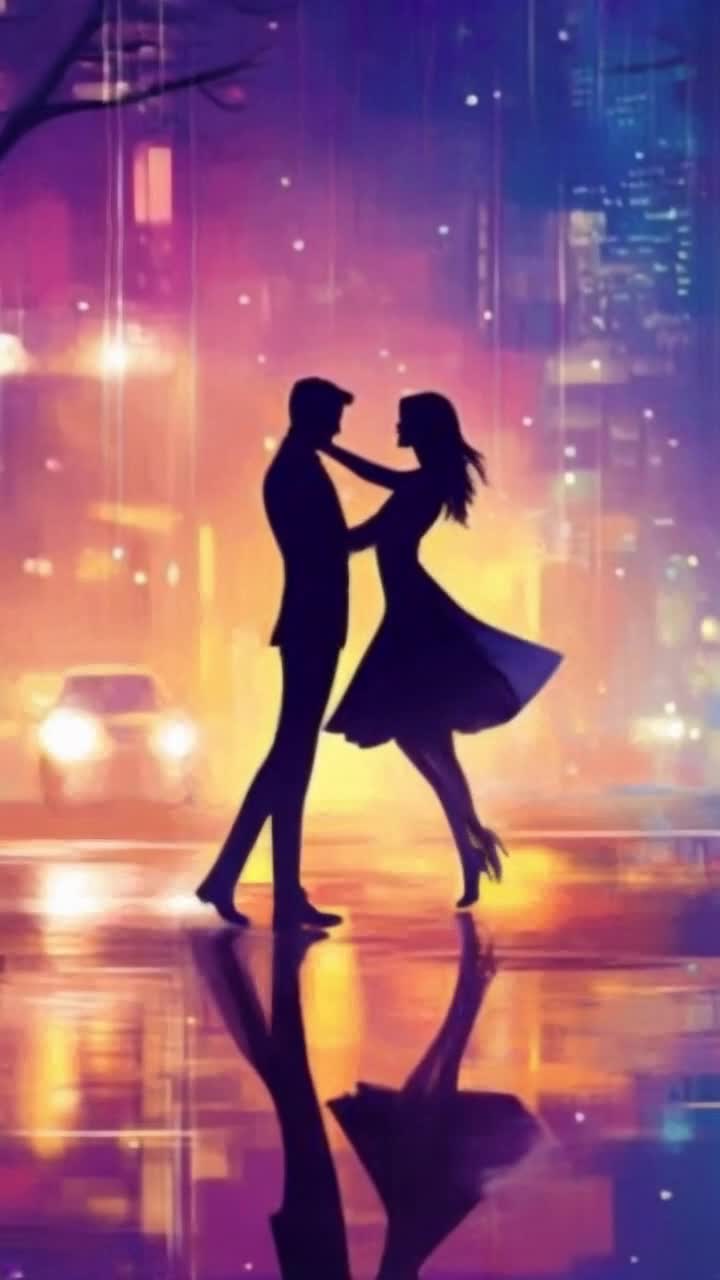 dancing man and woman