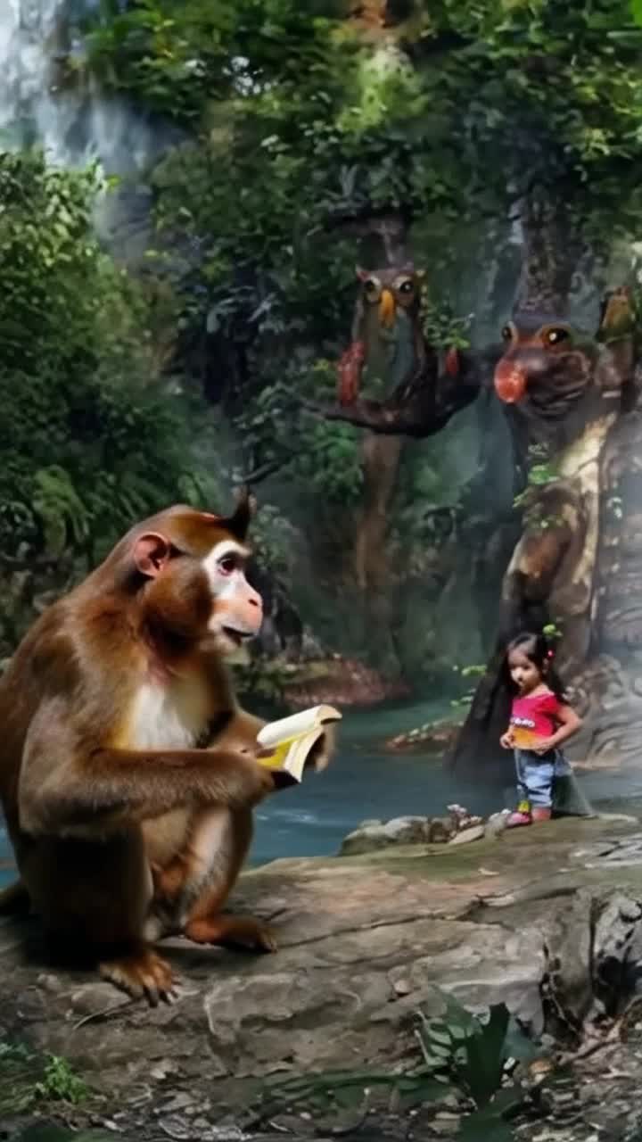 Laddoo ek hamesha bhookha rehta bandar hai, aur Banti ek tez dimaag wali choohi Ek din unhein ek purani kitaab milti hai jisme ek chhupi hui khazane ki map hoti hai Dono milkar ek jungle ke safar par nikalte hain  kabhi nadhi paar karte hain, kabhi ek bolne wali ullu se takraate hain, aur kabhi ek nachne waale ped se guzarte hainAakhir mein, jab dono pahunchte hain khazane ke paas, to pata chalta hai ki khazana sona ya heera nahi, balki dosti aur teamwork ka ehsaas hai  aur ek badi si mithai ki tokri