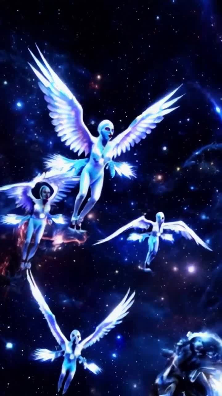 Angels and Chosen Warriors of THE MOST HIGH meeting in head to head battle vs the darkness of the Archons in this epic battle there is no contest because when GOD is for you then who can be against you?  Nothing 