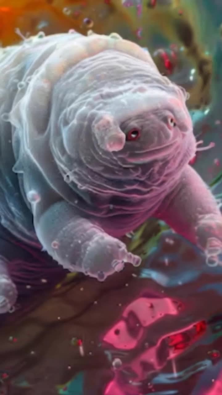 microscopic tardigrades 