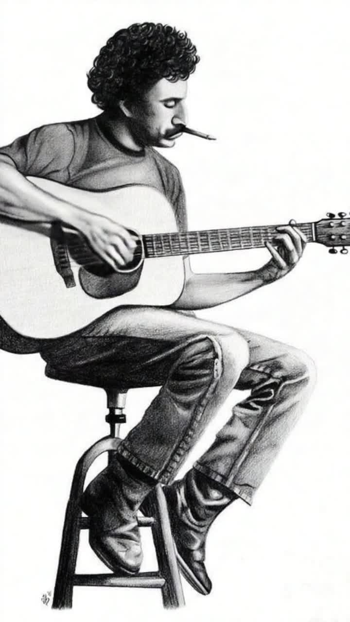 make him play the guitar