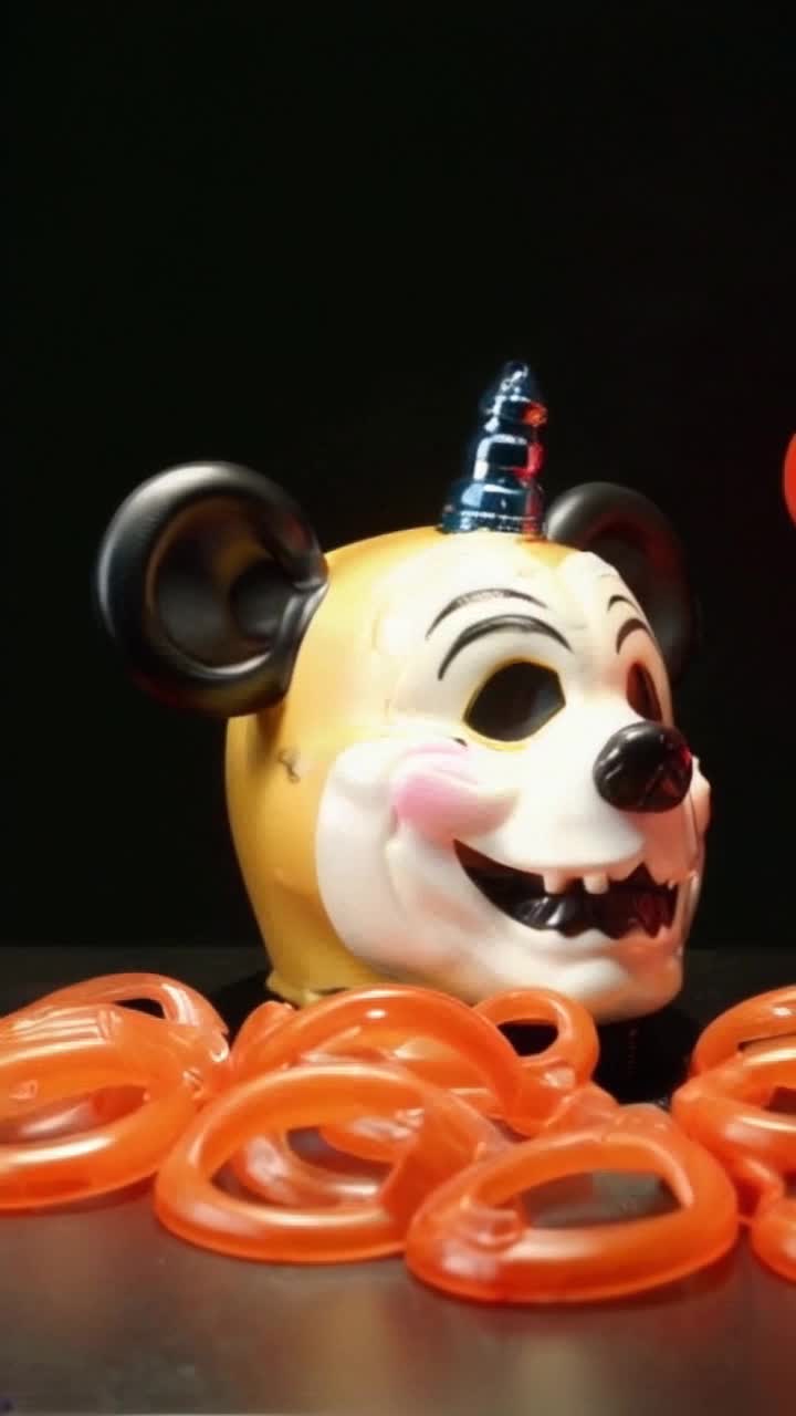 One day, plastic Halloween masks will be ancient, mickey mouse plastic masks will be hung in museums as cultish favorites, the most hated 