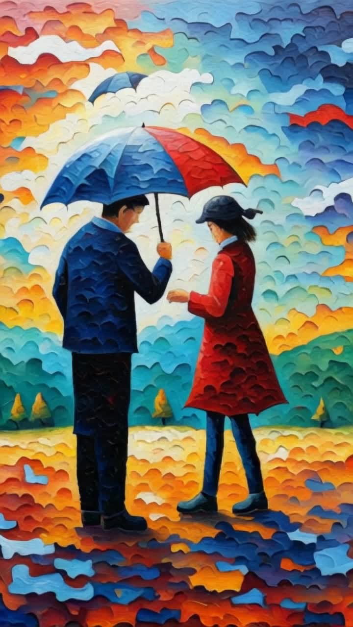 painted couple