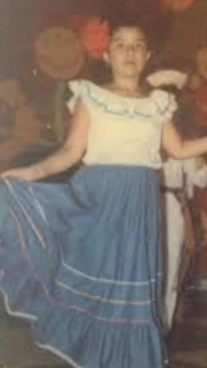 Omayra Sanchez, alive and well, her short hair grew longer, she grew up to have a strong, loving husband and some children that she was actually a good mother to She smiles, happy