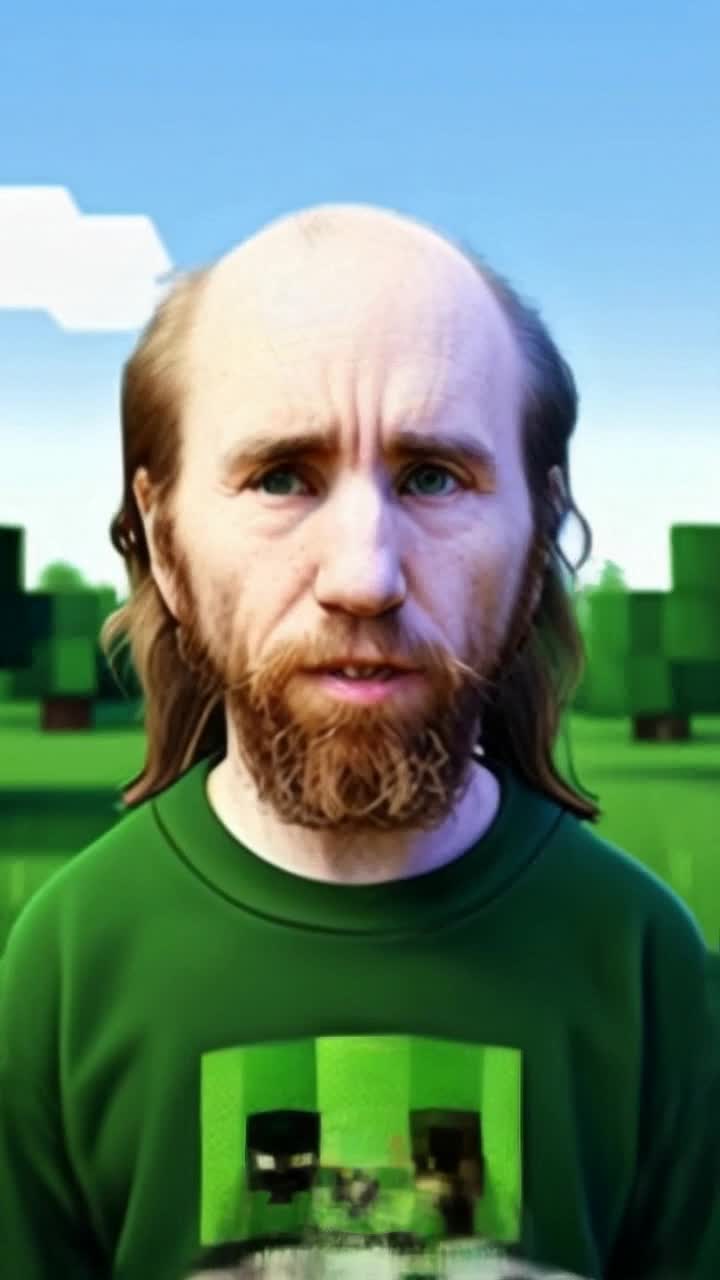 Cyraxx trapped in Minecraft, cyraxx inside of the video game Minecraft, Moving Minecraft background, 