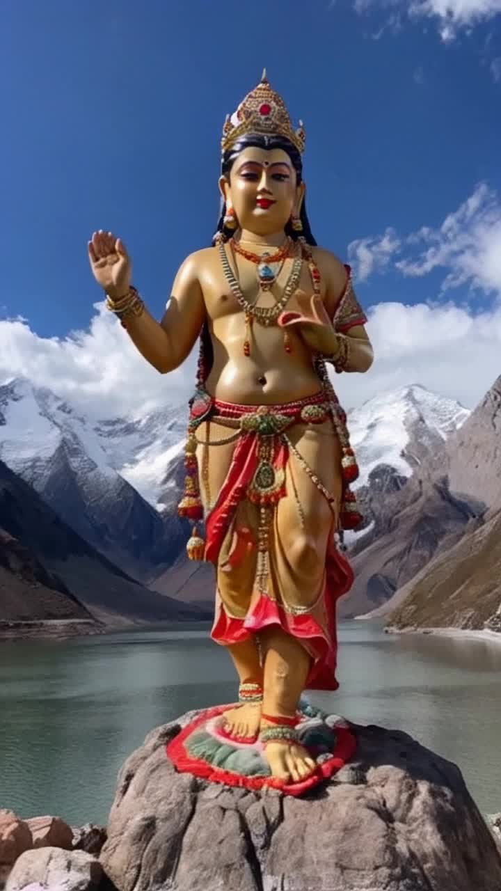Lot Mahadev Bholenath Shiv Shankar is dancing on Mount Kailash