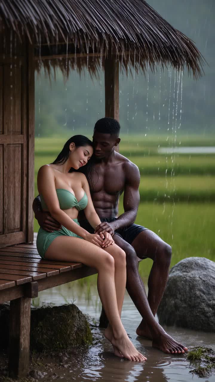 heavy rain, the mans hands massage